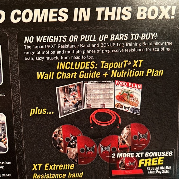 Tap out XT Extreme training 4 different XT workouts - Picture 4 of 5